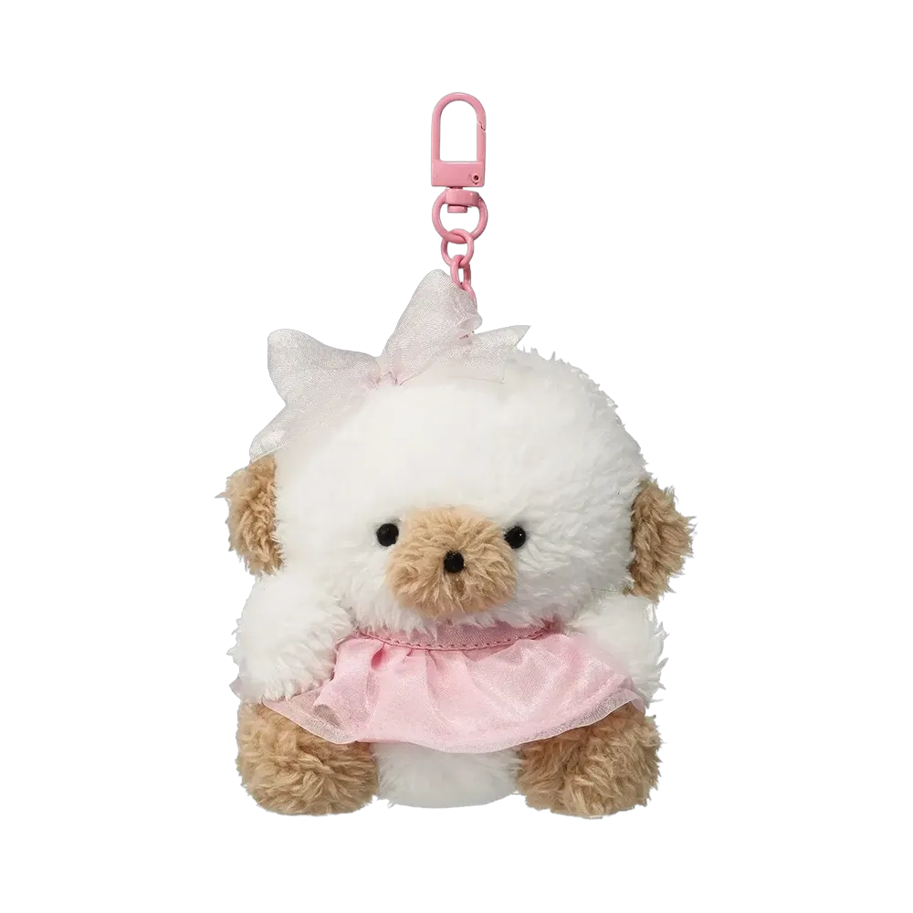 BANDAI "Ichiban Kuji" -Chokotto Josemaru ~Furifuri Pretty Dog~- B Prize Sumaho Kurin Latte Furifuri Pretty
