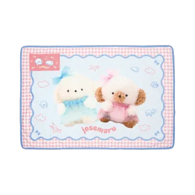BANDAI "Ichiban Kuji" -Chokotto Josemaru ~Furifuri Pretty Dog~- Last One Prize A warm cloth with a pocket