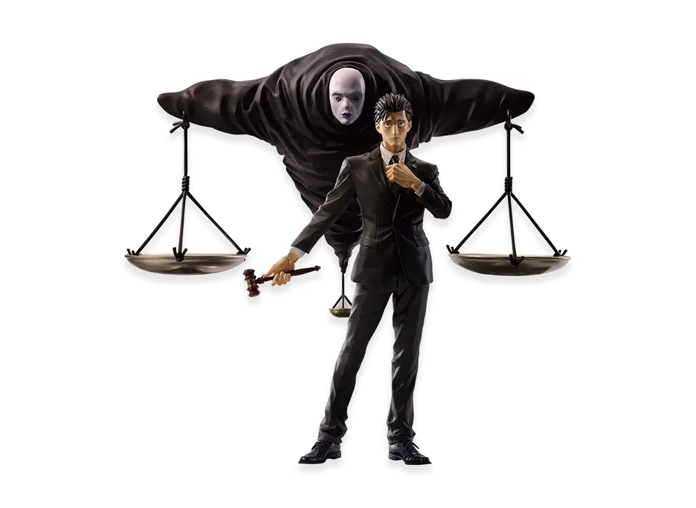 BANDAI "Ichiban Kuji" -Jujutsu Kaisen Death Return ~Ichi~- Last One Prize Hiromi Hissha, Judgeman MASTERLISE EXPIECE