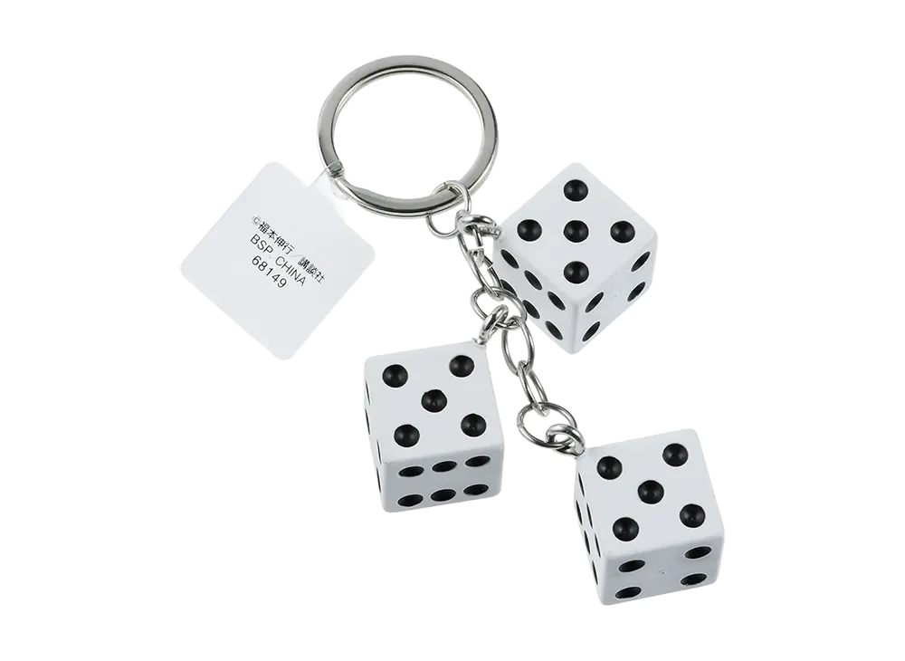 BANDAI "Ichiban Kuji" -Kaiji: The Ultimate Lottery - Drawing a lottery ticket is what makes life enjoyable, right...?- F Prize Always Victorious...! My Shigoro Dice Keyring