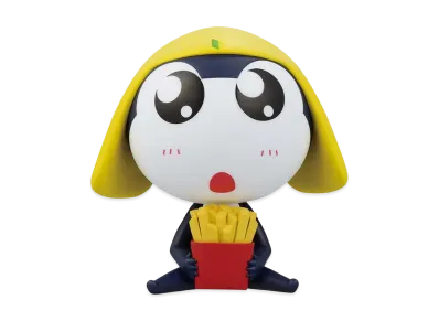 BANDAI "Ichiban Kuji" -Keroro Gunso- B Prize Private Tamama Soft Vinyl Figure