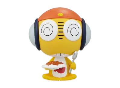 BANDAI "Ichiban Kuji" -Keroro Gunso- D Prize Sergeant Major Kurul Soft Vinyl Figure