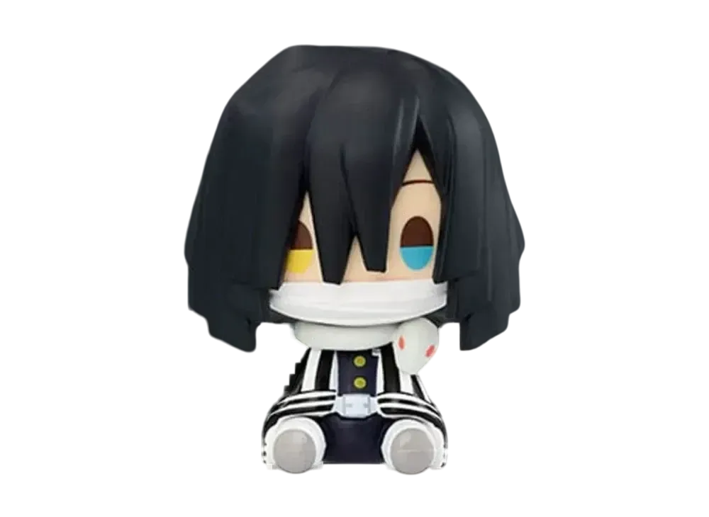 BANDAI "Ichiban Kuji" -Demon Slayer: Kimetsu no Yaiba ~Connected Trajectories~- E Prize Chokonokko Tyuugou Figure Iguro Obanai