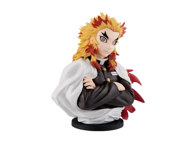 BANDAI "Ichiban Kuji" -Demon Slayer: Kimetsu no Yaiba ~Burn your heart~- A Prize Anjuro Rengoku Art Scale Figure