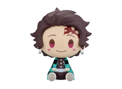 BANDAI "Ichiban Kuji" -Demon Slayer: Kimetsu no Yaiba ~Burn your heart~- D Prize Chokonokko Figure Tanjiro Kamado