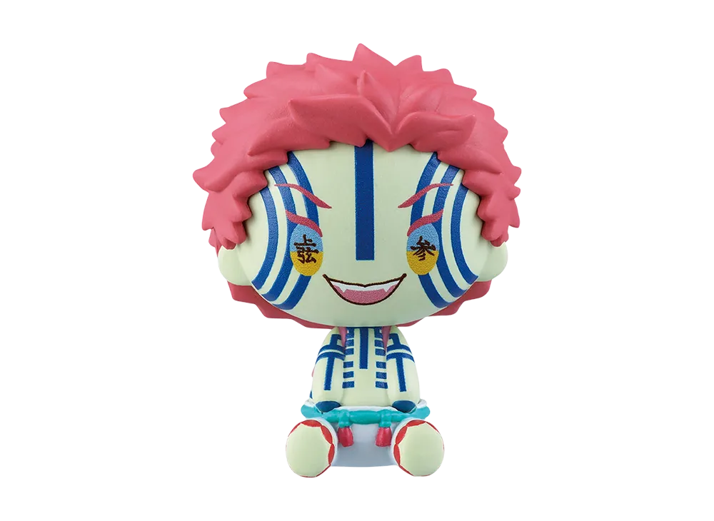 BANDAI "Ichiban Kuji" -Demon Slayer: Kimetsu no Yaiba - Upper Rank 3- E Prize Chocokko Figure Akaza