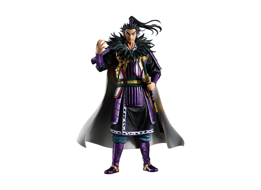 BANDAI "Ichiban Kuji" -Spring and Autumn Warring States War Kingdom The Animation Next Generation of Heroes- A Prize Kanki MASTERLISE