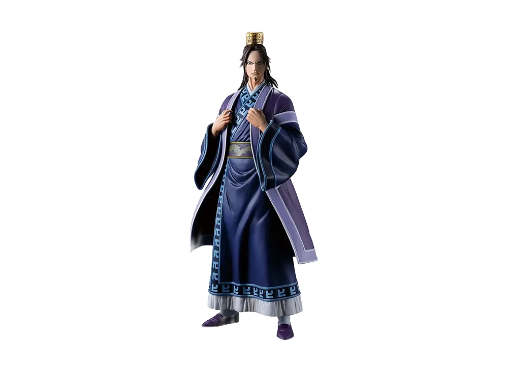 BANDAI "Ichiban Kuji" -Spring and Autumn Warring States War Kingdom The Animation: The Two Wheels of Wisdom and Military Power- A Prize Shoheikun MASTERLISE