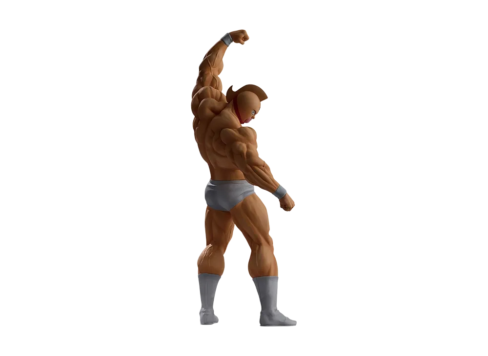 BANDAI "Ichiban Kuji" -"Kinnikuman" Perfect Superhuman Ancestor Edition- A Prize Kinnikuman MASTERLISE