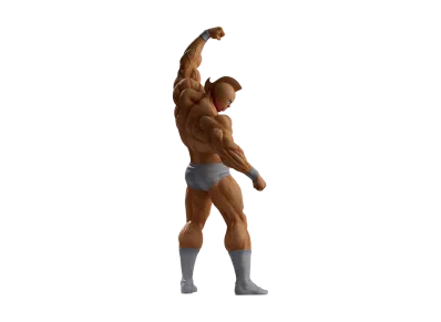 BANDAI "Ichiban Kuji" -"Kinnikuman" Perfect Superhuman Ancestor Edition- A Prize Kinnikuman MASTERLISE