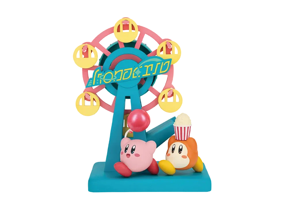 BANDAI "Ichiban Kuji" -Kirby WELCOME TO THE NEW PARK!- A Prize Twirling Ferris Wheel*Tape Cutter