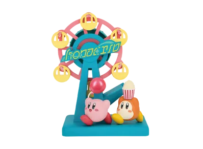 BANDAI "Ichiban Kuji" -Kirby WELCOME TO THE NEW PARK!- A Prize Twirling Ferris Wheel*Tape Cutter