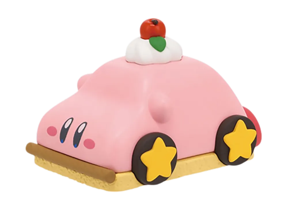 BANDAI "Ichiban Kuji" -Kirby of the Stars Kirby Cafe PETIT- E Prize PETIT Figure Magnet Collection Carma Cheek Cake PETIT