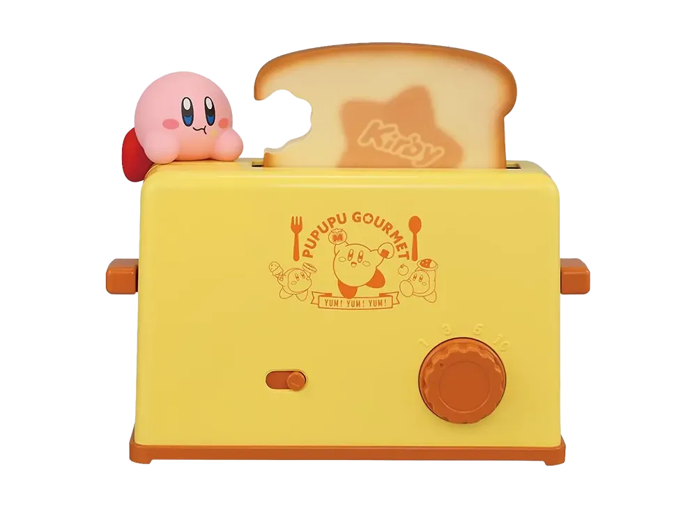 BANDAI "Ichiban Kuji" -Kirby PUPUPU GOURMET- Last One Prize Snack-themed Toaster Timer