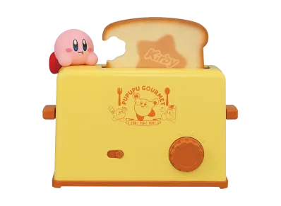 BANDAI "Ichiban Kuji" -Kirby PUPUPU GOURMET- Last One Prize Snack-themed Toaster Timer
