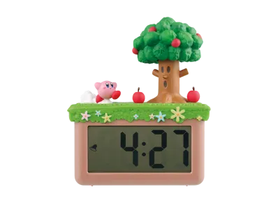 BANDAI "Ichiban Kuji" -Kirby of the Stars ~Pupupuri Mix Reprint Edition~- B Prize GREEN GREENS alarm clock