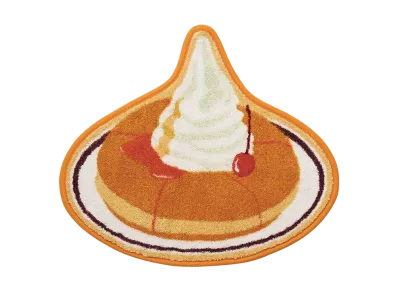 BANDAI "Ichiban Kuji" -Komeda's Coffee Shop ~A Heartwarming Moment~- C Prize Shiro Noir Rug Mat