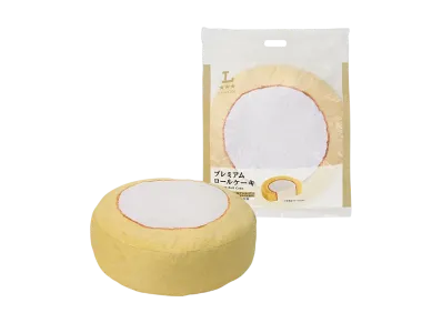 BANDAI "Ichiban Kuji" -LAWSON ~50th Anniversary~- Last One Prize Premium roll cake cushion