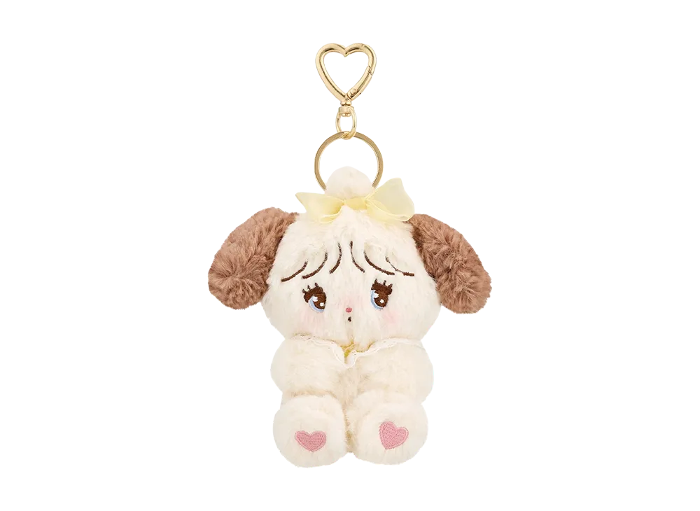 BANDAI "Ichiban Kuji" -Lil ala mode ~Sweets Dresser~- C Prize Dressed-up Plush Mascot Souffle