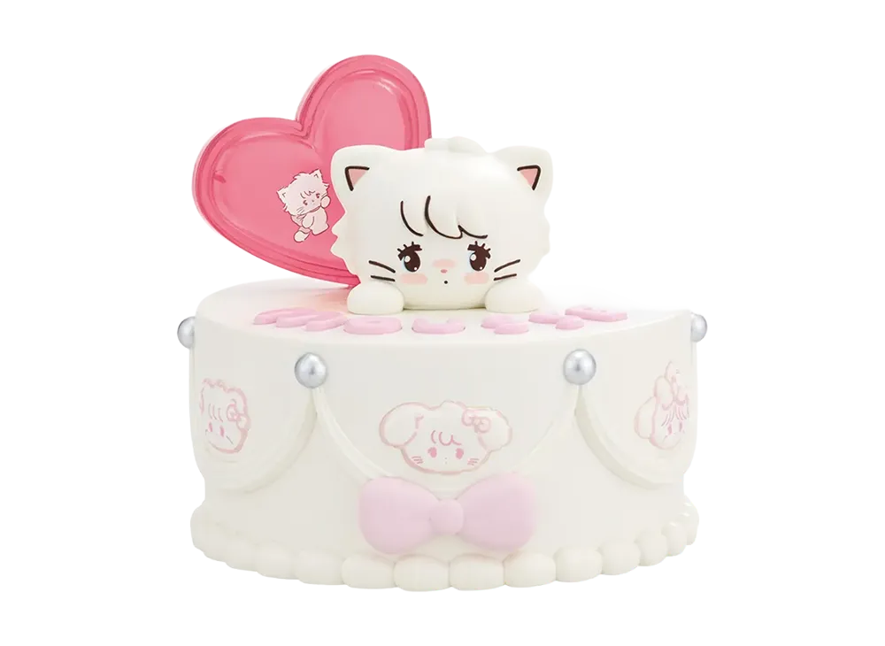 BANDAI "Ichiban Kuji" -Lil ala mode ~Sweets Dresser~- Last One Prize Cake-shaped trinket box