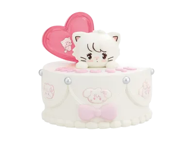 BANDAI "Ichiban Kuji" -Lil ala mode ~Sweets Dresser~- Last One Prize Cake-shaped trinket box