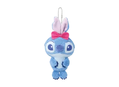 BANDAI "Ichiban Kuji" -<Lilo & Stitch> ~Relaxed Summer~- D Prize Stitch Plush Mascot