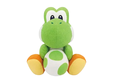BANDAI "Ichiban Kuji" -Super Mario Always Together Mario & Friends- Last One Prize Last Prize: Yoshi plush toy with Yoshi's egg