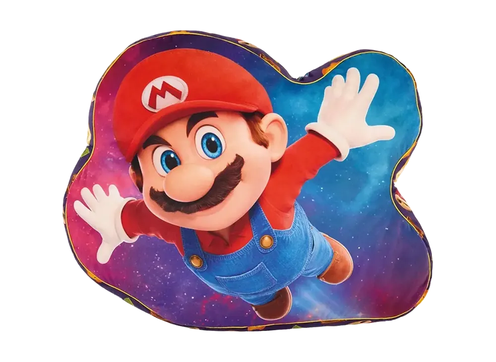 BANDAI "Ichiban Kuji" -The Super Mario Galaxy Movie- A Prize Mario Big Size Cushion