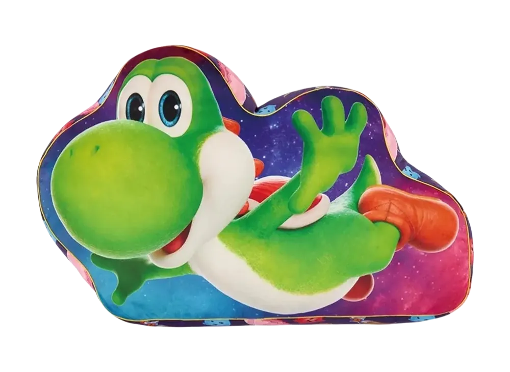 BANDAI "Ichiban Kuji" -The Super Mario Galaxy Movie- Last One Prize Yoshi Big Size Cushion
