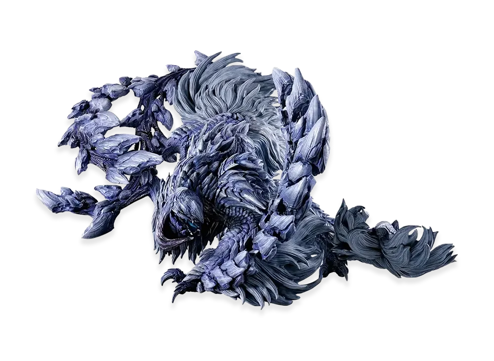 BANDAI "Ichiban Kuji" -Monster Hunter Wilds- Last One Prize Guardian Dragon Archeveld Figure