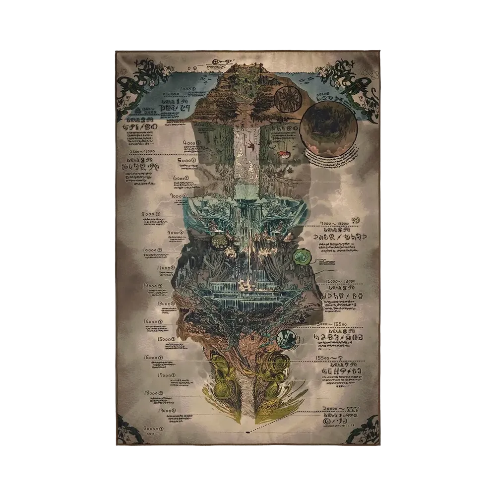 BANDAI "Ichiban Kuji" -Made in Abyss- C Prize Big Towel