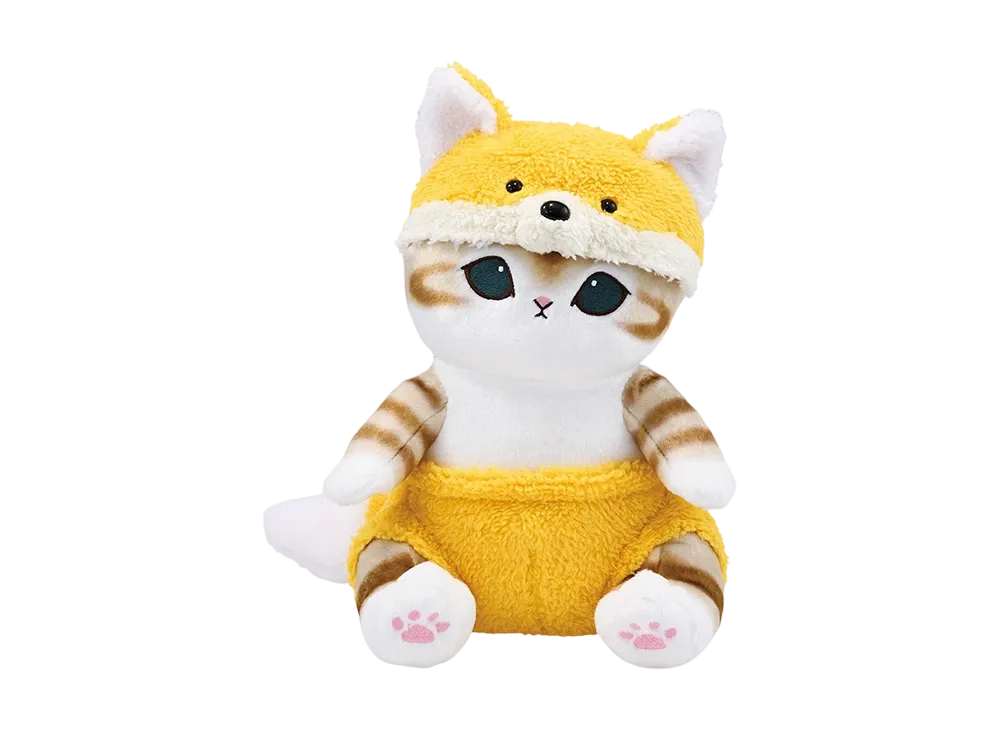 BANDAI "Ichiban Kuji" -mofusand ~A warm day for cats~- B Prize Fox and Nyan's Nakayoshi Plush
