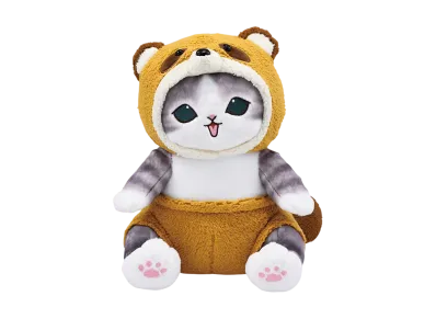 BANDAI "Ichiban Kuji" -mofusand ~A warm day for cats~- Last One Prize Tanuki Nyan Nakayoshi Plush