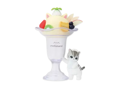 BANDAI "Ichiban Kuji" -mofusand ~Fruit Parlor~- A Prize Small Parfait Case