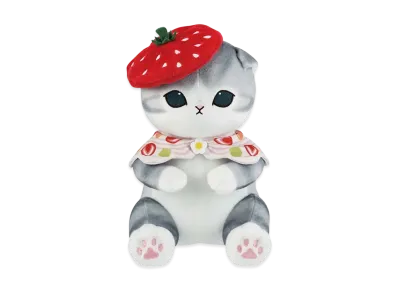 BANDAI "Ichiban Kuji" -mofusand ~Fruit Parlor~- B Prize Fruit Sandwich Cat Hug Plush