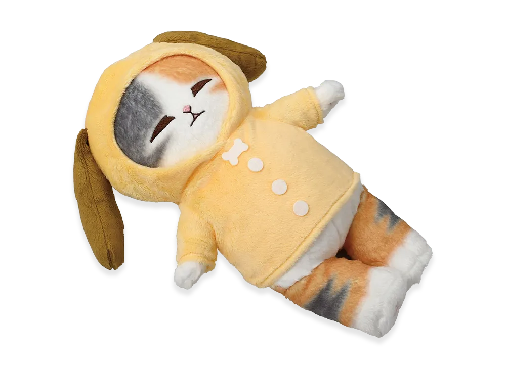 BANDAI "Ichiban Kuji" -mofusand Pajama Party with Cats- B Prize Relaxed kitty