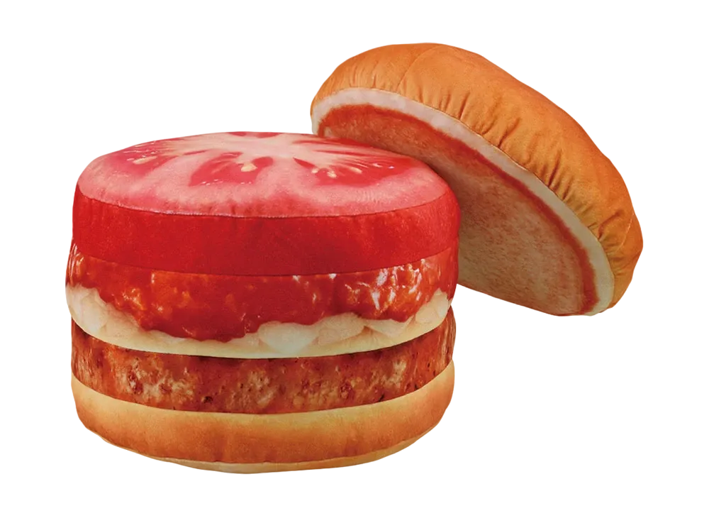 BANDAI "Ichiban Kuji" -Mos Burger- A Prize Mos Burger Cushion