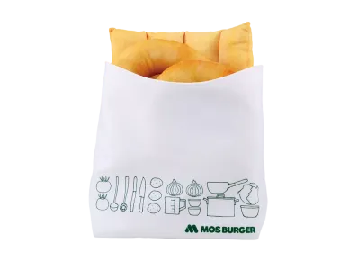 BANDAI "Ichiban Kuji" -Mos Burger- Last One Prize Onipote Cushion