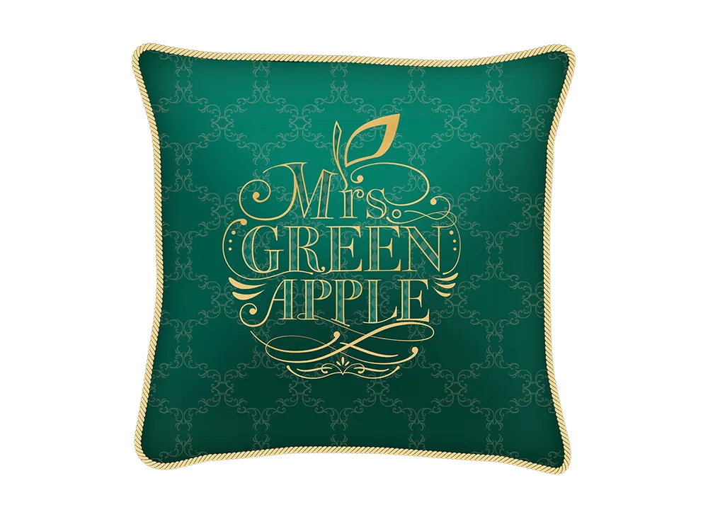 BANDAI "Ichiban Kuji" -Mrs. GREEN APPLE MAGICAL 10 YEARS- Last One Prize Last one prize: cushion