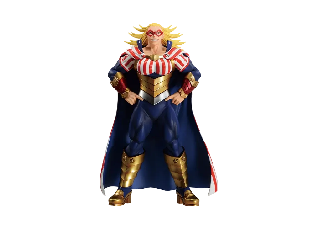 BANDAI "Ichiban Kuji" -My Hero Academia -Form of Justice-- Last One Prize Star and Stripe MASTERLISE EXTRA Figure Last one Ver.