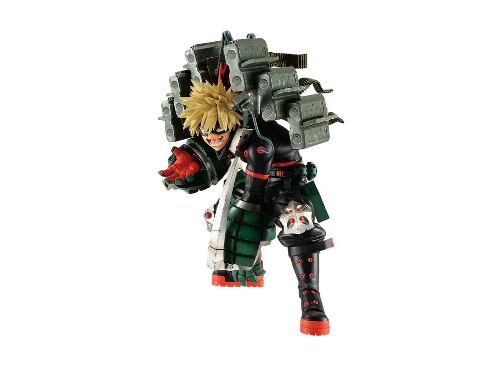 BANDAI "Ichiban Kuji" -My Hero Academia -A series of star frost-- B Prize Katsuki Bakugou MASTERLISE -Strafe Panzer-