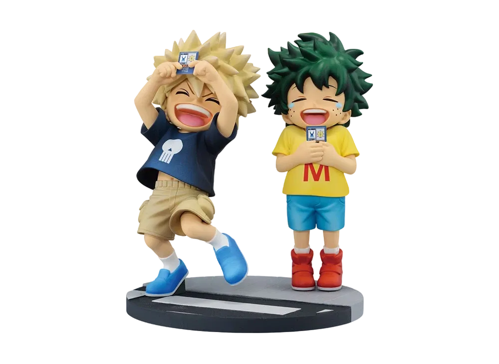 BANDAI "Ichiban Kuji" -My Hero Academia -A series of star frost-- D Prize Izuku/Katsuki MASTERLISE
