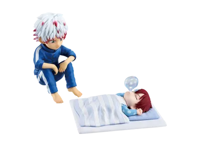 BANDAI "Ichiban Kuji" -My Hero Academia -On top of happiness-- F Prize Touya & Shoto (childhood) MASTERLISE
