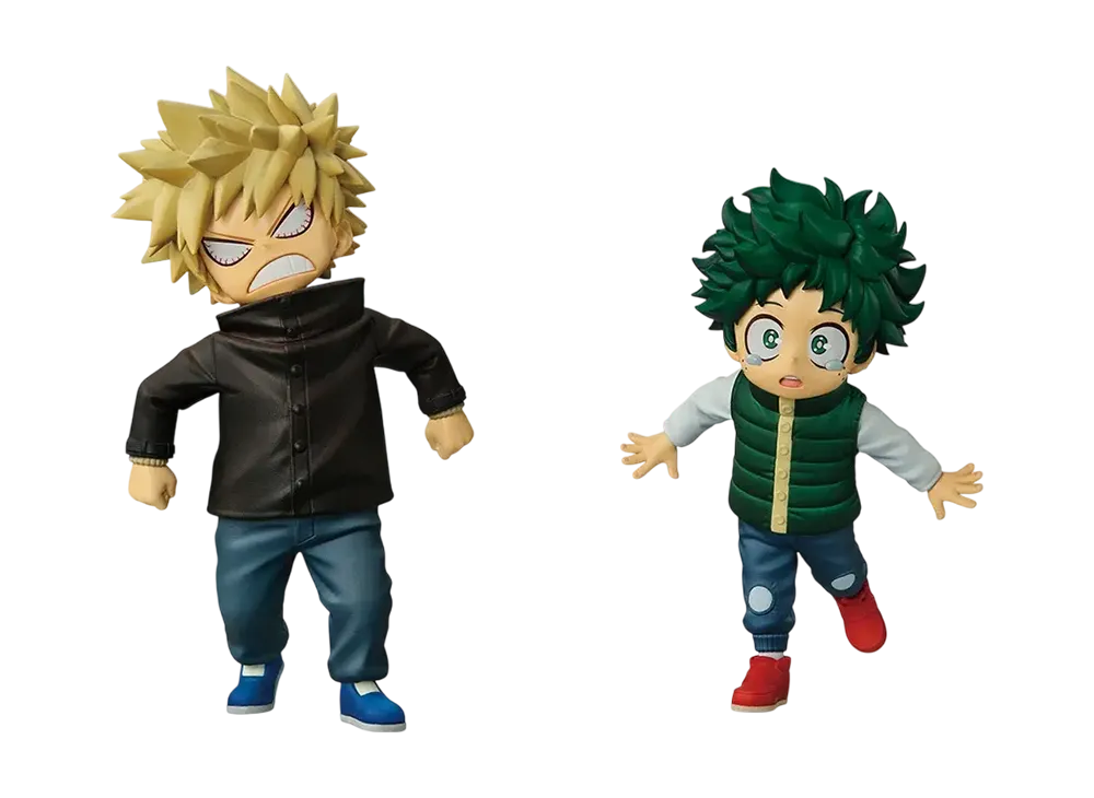 BANDAI "Ichiban Kuji" -My Hero Academia -Further Beyond-- E Prize Izuku & Katsuki MASTERLISE
