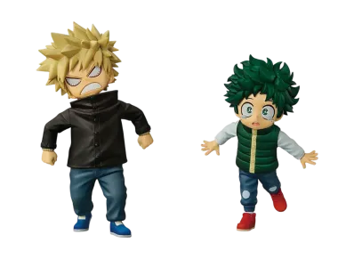BANDAI "Ichiban Kuji" -My Hero Academia -Further Beyond-- E Prize Izuku & Katsuki MASTERLISE