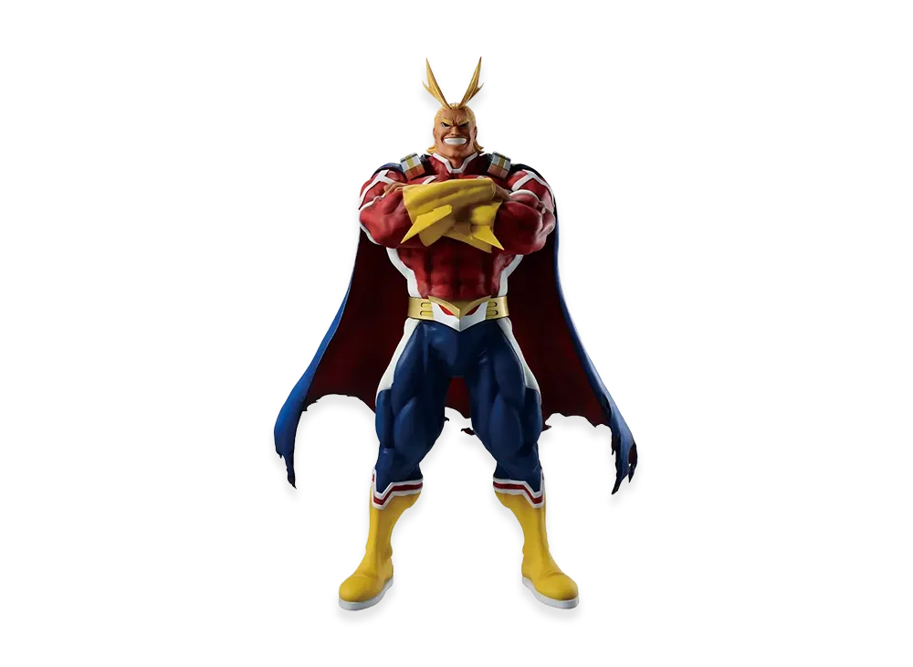 BANDAI "Ichiban Kuji" -My Hero Academia -Spun Feelings-- Last One Prize All Might ~Silver Age~ MASTERLISE EXTRA