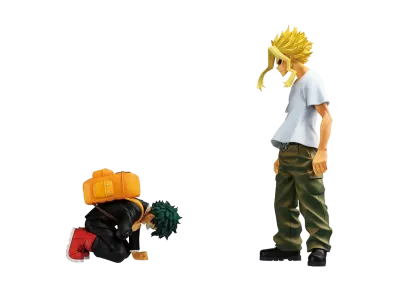 BANDAI "Ichiban Kuji" -My Hero Academia -The Story of Becoming the Greatest Hero-- A Prize Izuku Midoriya & All Might MASTERLISE PLUS