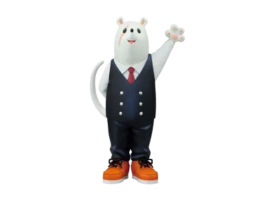 BANDAI "Ichiban Kuji" -My Hero Academia -The Story of Becoming the Greatest Hero-- D Prize Principal Nezu MASTERLISE