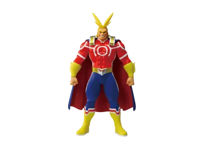 BANDAI "Ichiban Kuji" -My Hero Academia -The Story of Becoming the Greatest Hero-- F Prize All Might Doll Figure - MASTERELIVE COLLECTION