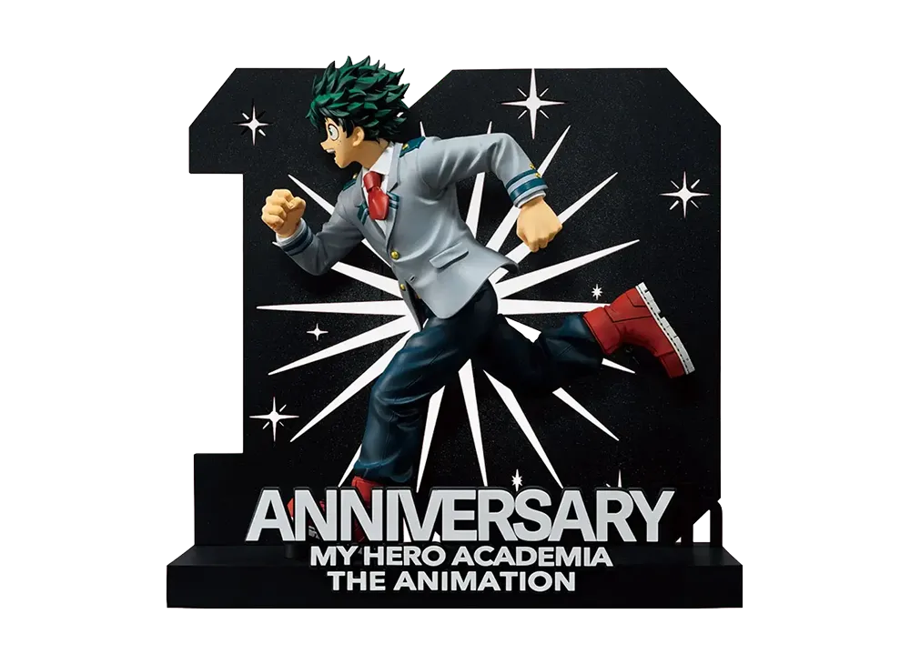 BANDAI "Ichiban Kuji" -My Hero Academia -The Story of Becoming the Greatest Hero-- Last One Prize Izuku Midoriya -10th ANNIVERSARY- MASTERLISE